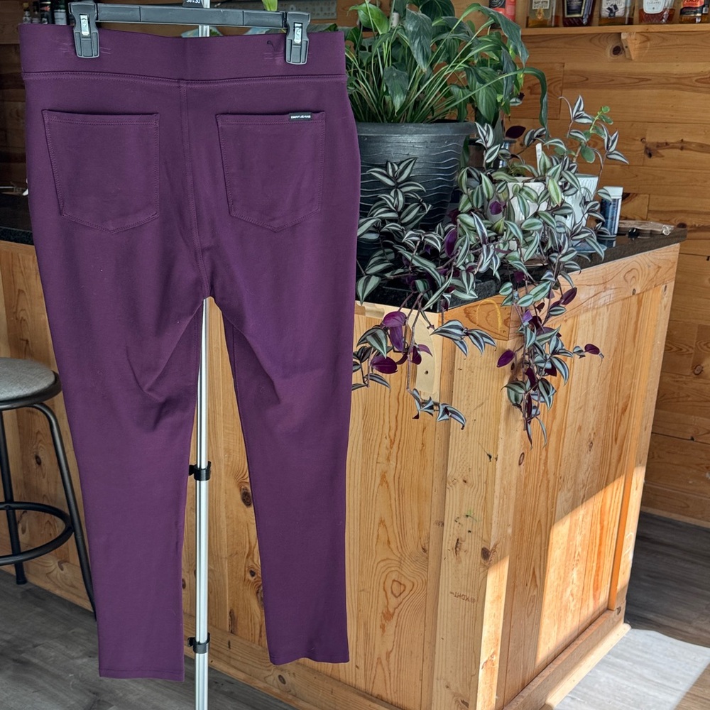 DKNY Deep Purple Ankle Pants Size M - Picture 6 of 13